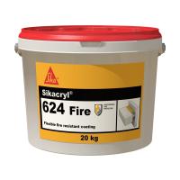 Огнестойкий акриловый герметик для примыканий пола и стен Sikacryl-624 Fire