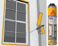 Пена монтажная профессиональная Sika Boom 590 High Yield 870 мл