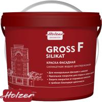 Краска фасадная силикатная «Holzer Gross F Silikat mechanik»