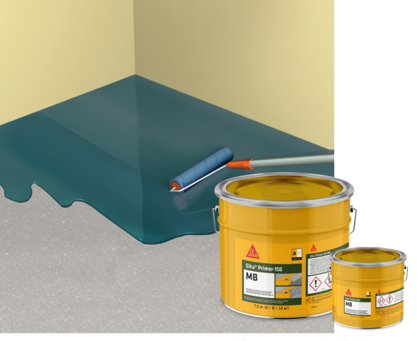 Sika Primer 150 MB - двухкомпонентная эпоксидная грунтовка для паркета